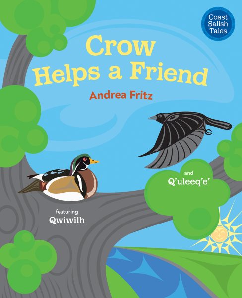 Cover art for Crow helps a friend / Andrea Fritz.