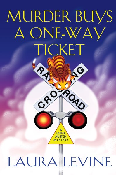 Cover art for Murder buys a one-way ticket / Laura Levine.