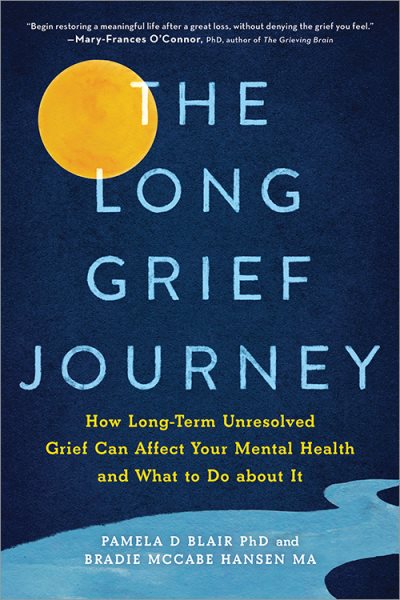 Cover art for The long grief journey : how long-term unresolved grief can affect your mental health and what to do about it / Pamela D. Blair and Bradie McCabe Hansen