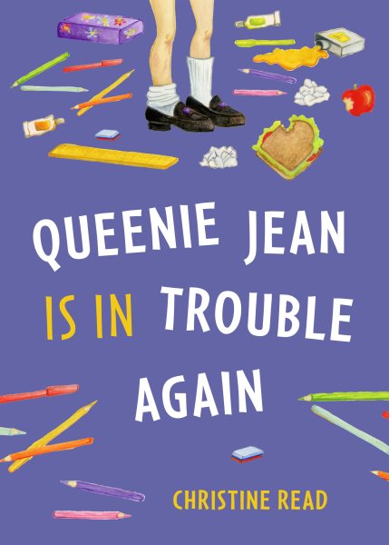 Cover art for Queenie Jean is in trouble again / Christine Read.