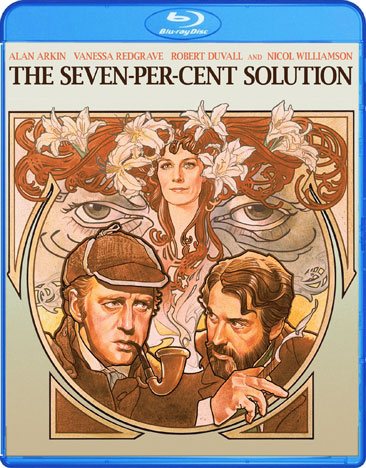 Cover art for The seven-per-cent solution [DVD videorecording] / Universal Pictures   screenplay by Nicholas Meyer   produced and directed by Herbert Ross.