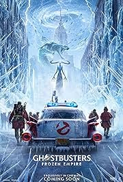 Cover art for Ghostbusters. Frozen empire [DVD videorecording] / Columbia Pictures presents   a Ghost Corps production   directed by Gil Kenan   written by Gil Kenan & Jason Reitman   produced by Ivan Reitman
